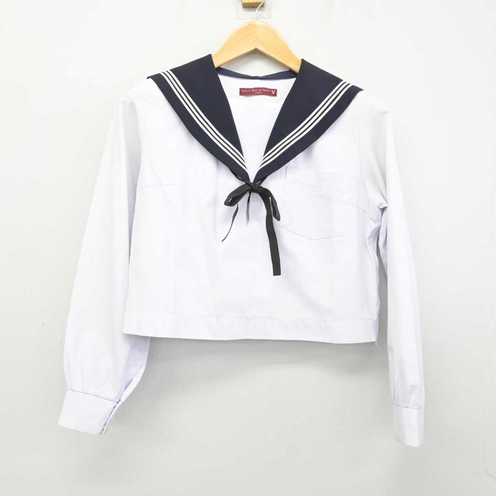 中古】愛知県 一宮西高等学校 女子制服 3点 (セーラー服 中古】愛知県 一宮西高等学校 女子制服 3点 (セーラー服