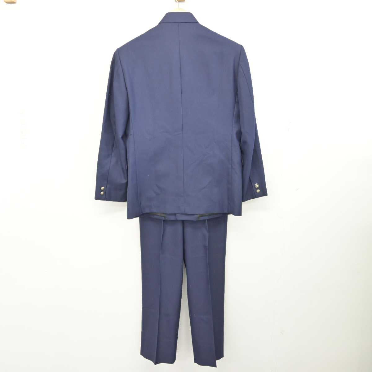 【中古】茨城県 鉾田第二高等学校 男子制服 4点 (学ラン・ズボン) sf073401