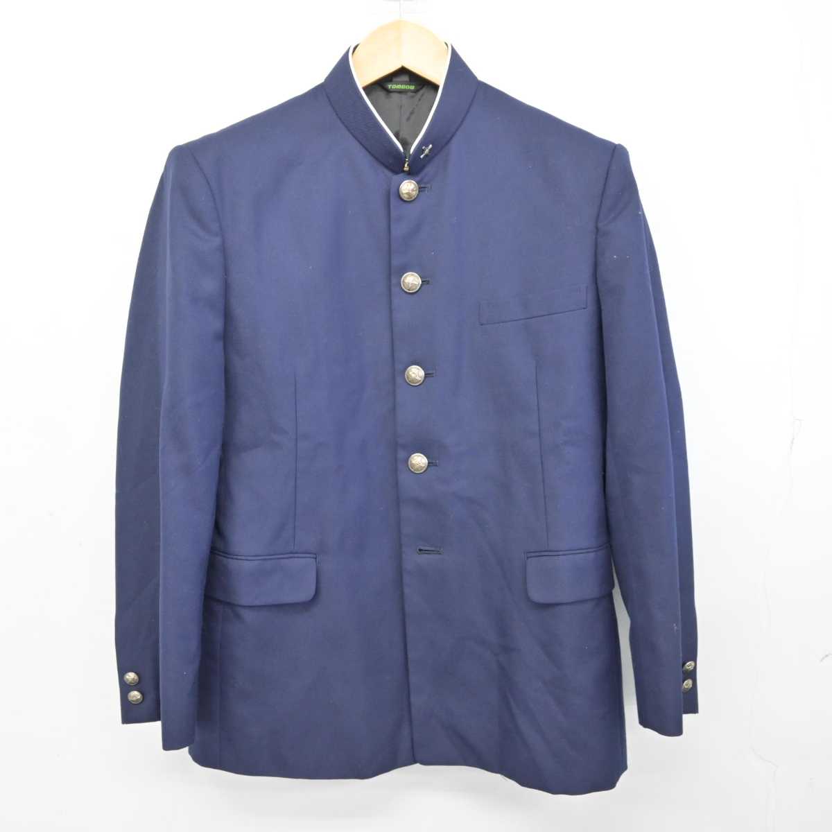 【中古】茨城県 鉾田第二高等学校 男子制服 4点 (学ラン・ズボン) sf073402