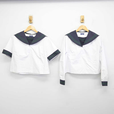 【中古】茨城県 十王中学校 女子制服 3点 (セーラー服・スカート) sf073407