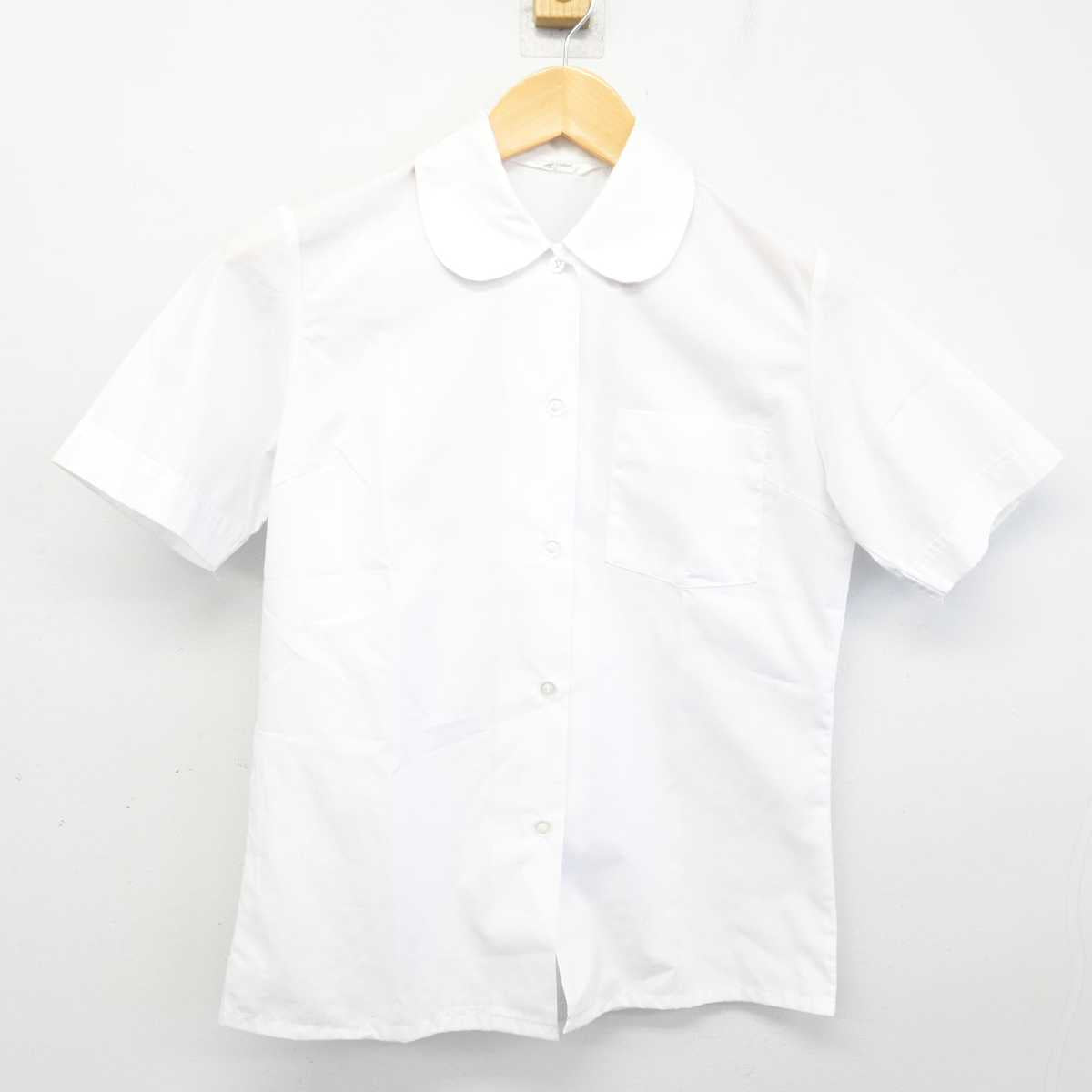 【中古】埼玉県 久喜東中学校 女子制服 2点 (ベスト・シャツ) sf073420