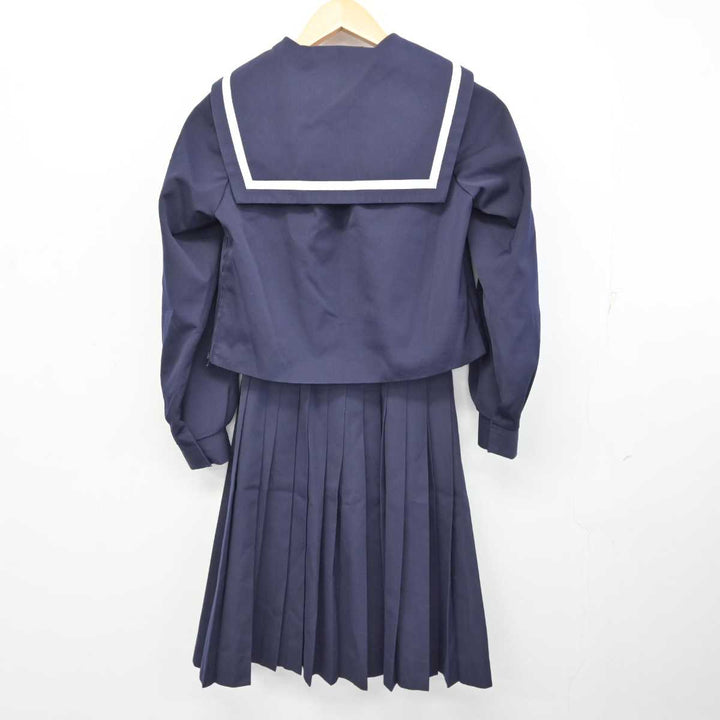 【中古】香川県 善通寺市立西中学校 女子制服 3点 (セーラー服・スカート) sf073421