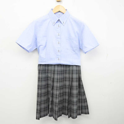 【中古】神奈川県 白鵬女子高等学校 女子制服 2点 (シャツ・スカート) sf073431