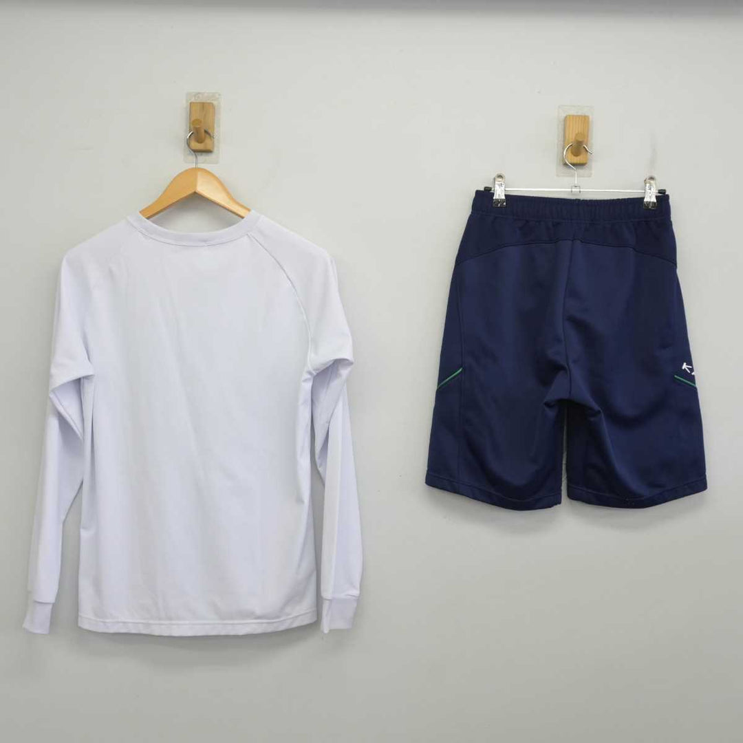 美品☆津曲学園鹿児島高校男子長袖 制服シャツ4枚・サイズL