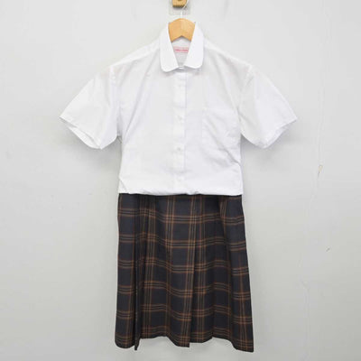 【中古】宮城県 岩切中学校 女子制服 2点 (シャツ・スカート) sf073523