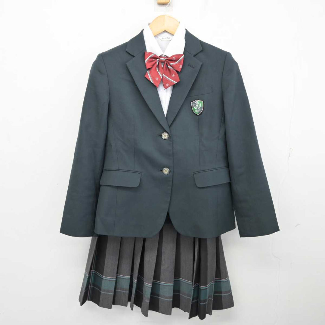 【中古】福島県 尚志高等学校 女子制服 4点 (ブレザー・シャツ・スカート) sf073539 | 中古制服通販パレイド