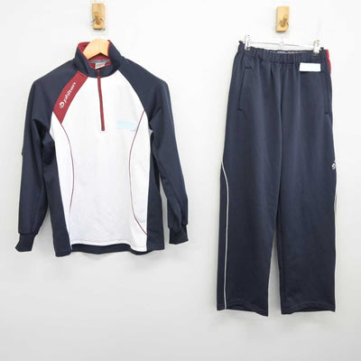 【中古】広島県 広島工業大学高等学校 女子制服 2点 (ジャージ 上・ジャージ 下) sf073549