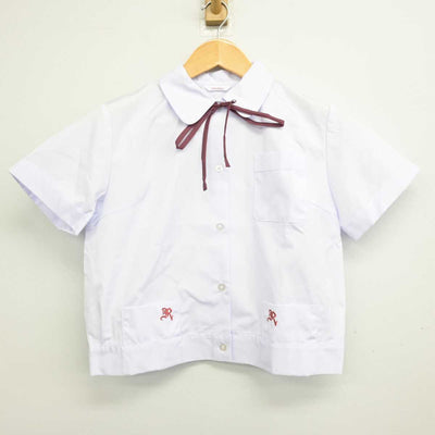 【中古】 学校名不明 女子制服 3点 (シャツ・スカート) sf073570