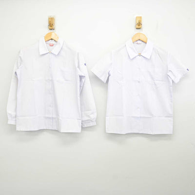 【中古】鳥取県 倉吉市立東中学校 女子制服 2点 (シャツ・シャツ) sf073587