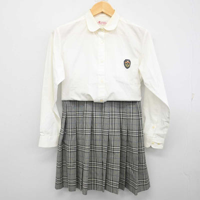 【中古】兵庫県 太子高等学校 女子制服 2点 (シャツ・スカート) sf073591