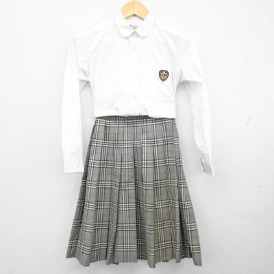 【中古】兵庫県 太子高等学校 女子制服 3点 (シャツ・スカート・スカート) sf073592