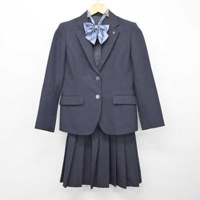 【中古】茨城県 波崎高等学校 女子制服 5点 (ブレザー・スカート・ズボン) sf073627