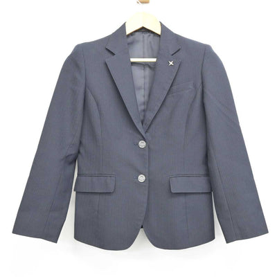 【中古】茨城県 波崎高等学校 女子制服 5点 (ブレザー・スカート・ズボン) sf073627