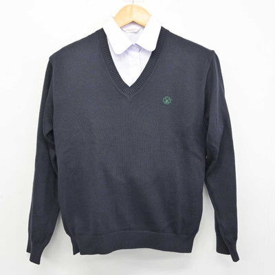 【中古】北海道 札幌第一高等学校 女子制服 2点 (ニット・シャツ) sf073665