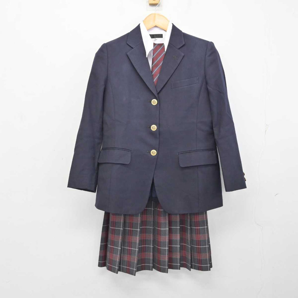 【中古】神奈川県 横浜商科大学高等学校 女子制服 6点 (ブレザー・シャツ・スカート) sf073727 | 中古制服通販パレイド