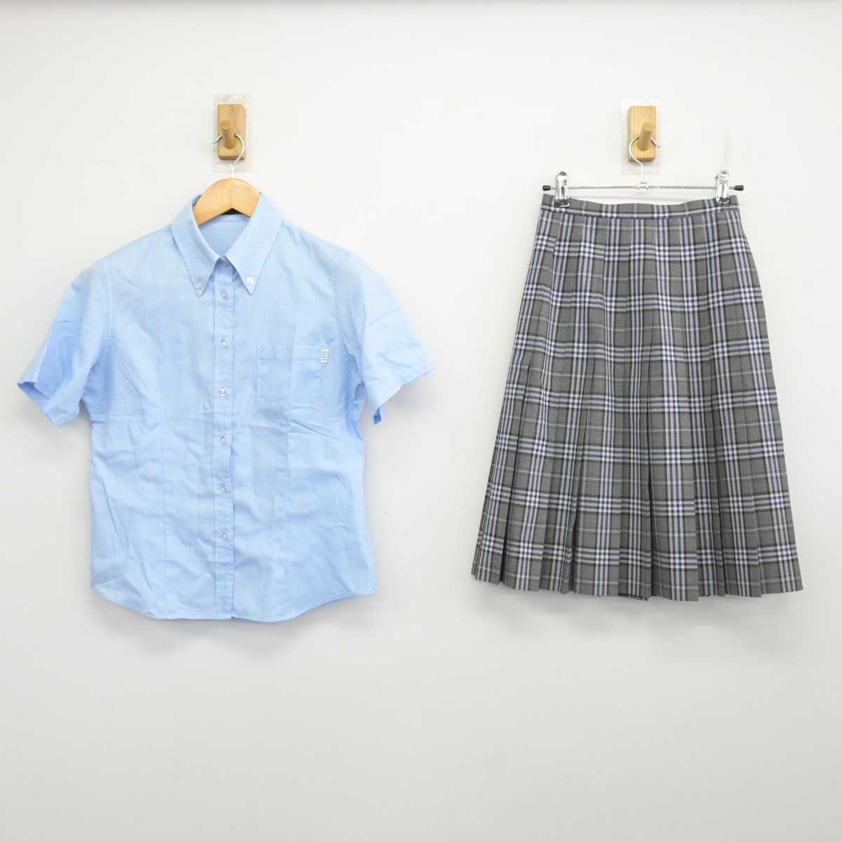 中古】神奈川県 横浜商科大学高等学校 女子制服 4点 (シャツ・スカート) sf073728 | 中古制服通販パレイド