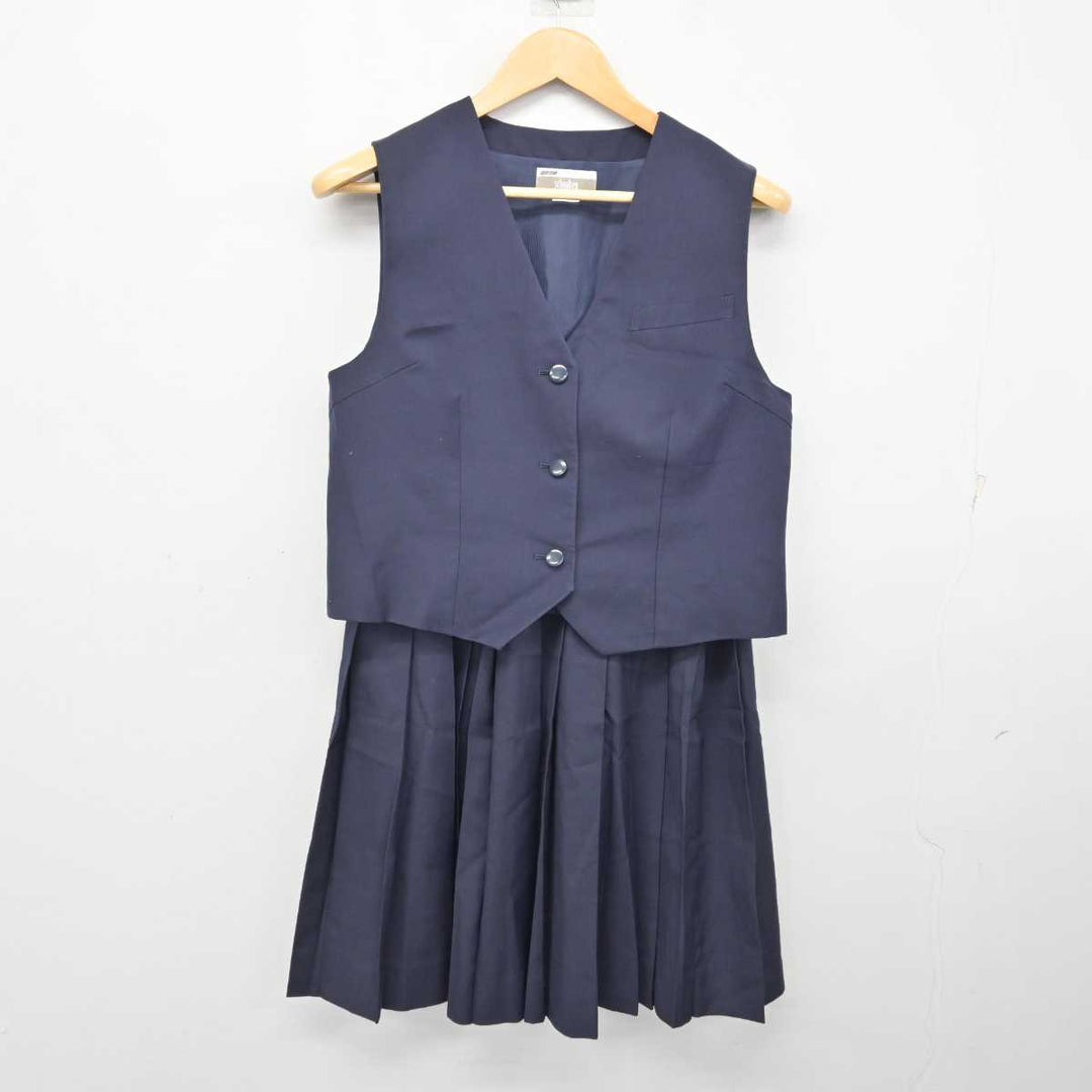 【中古】埼玉県 浦和商業高等学校 女子制服 2点 (ベスト・スカート) sf073749 | 中古制服通販パレイド