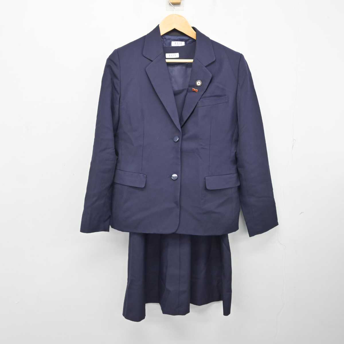 【中古】埼玉県 熊谷女子高等学校 女子制服 3点 (ブレザー・ジャンパースカート) sf073754