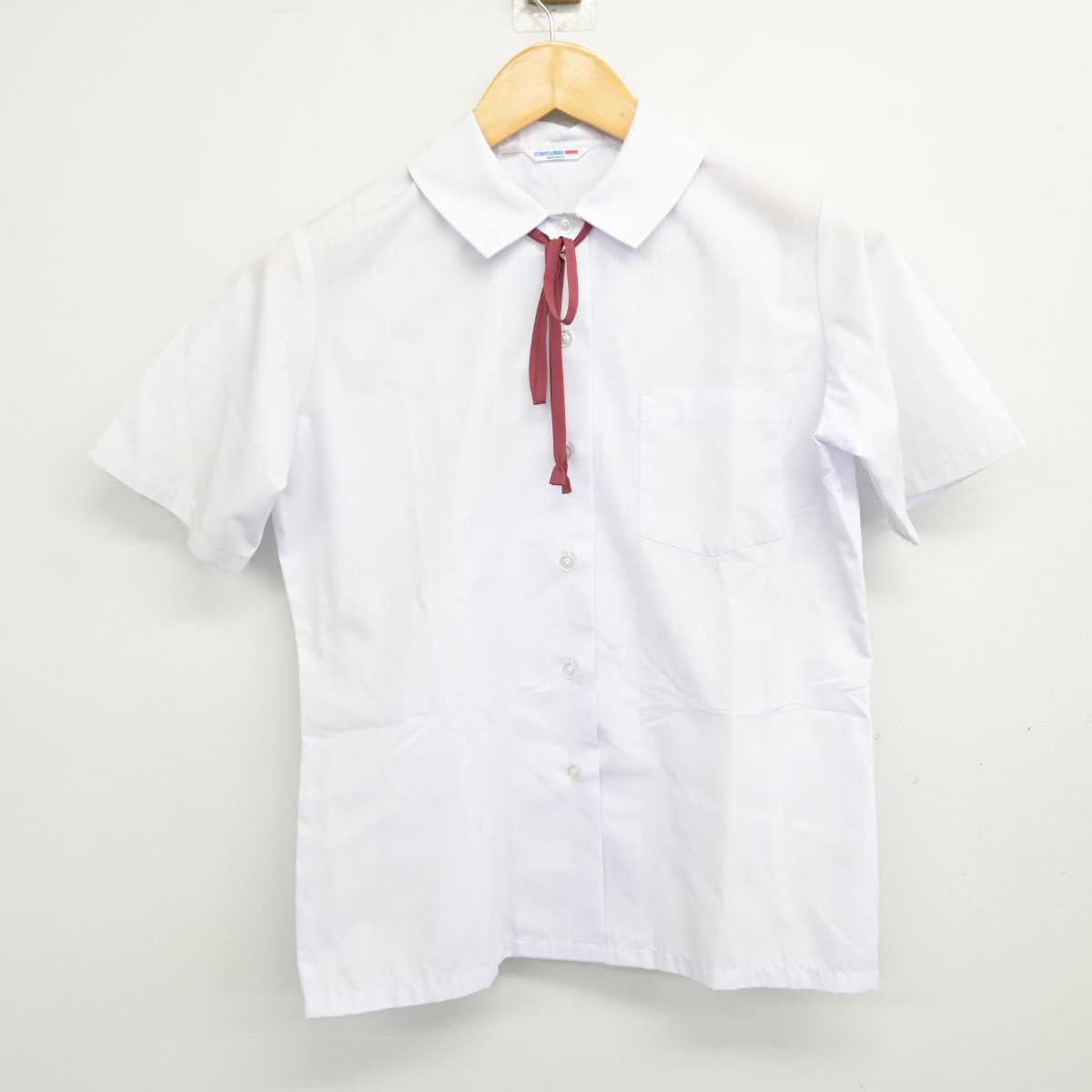 【中古】埼玉県 上平中学校 女子制服 3点 (シャツ・スカート) sf073761