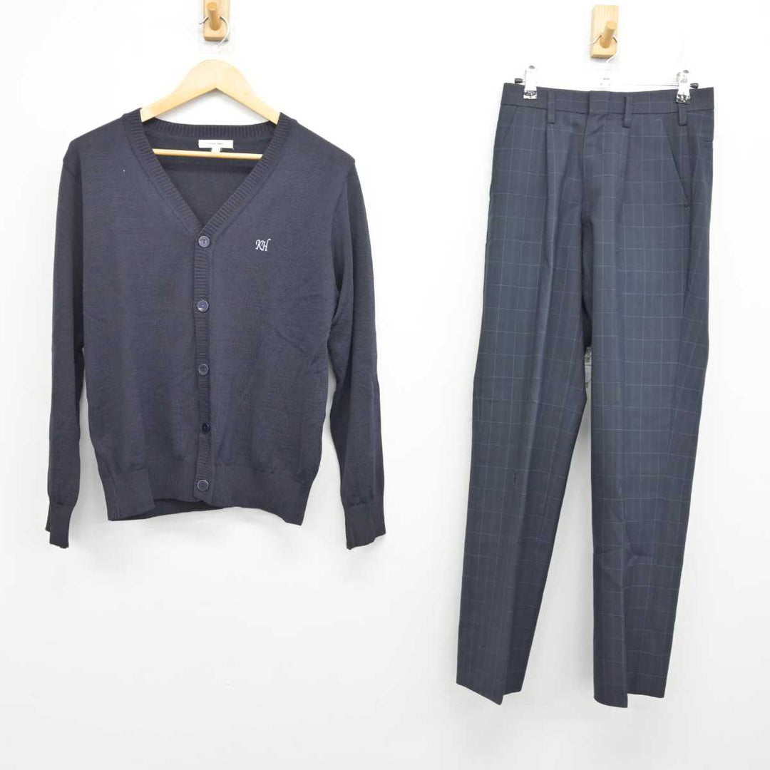 中古】栃木県 鹿沼東高等学校 男子制服 2点 (ニット・ズボン) sf073785 | 中古制服通販パレイド