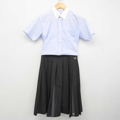 【中古】福岡県 福翔高等学校 女子制服 3点 (シャツ・シャツ・スカート) sf073805