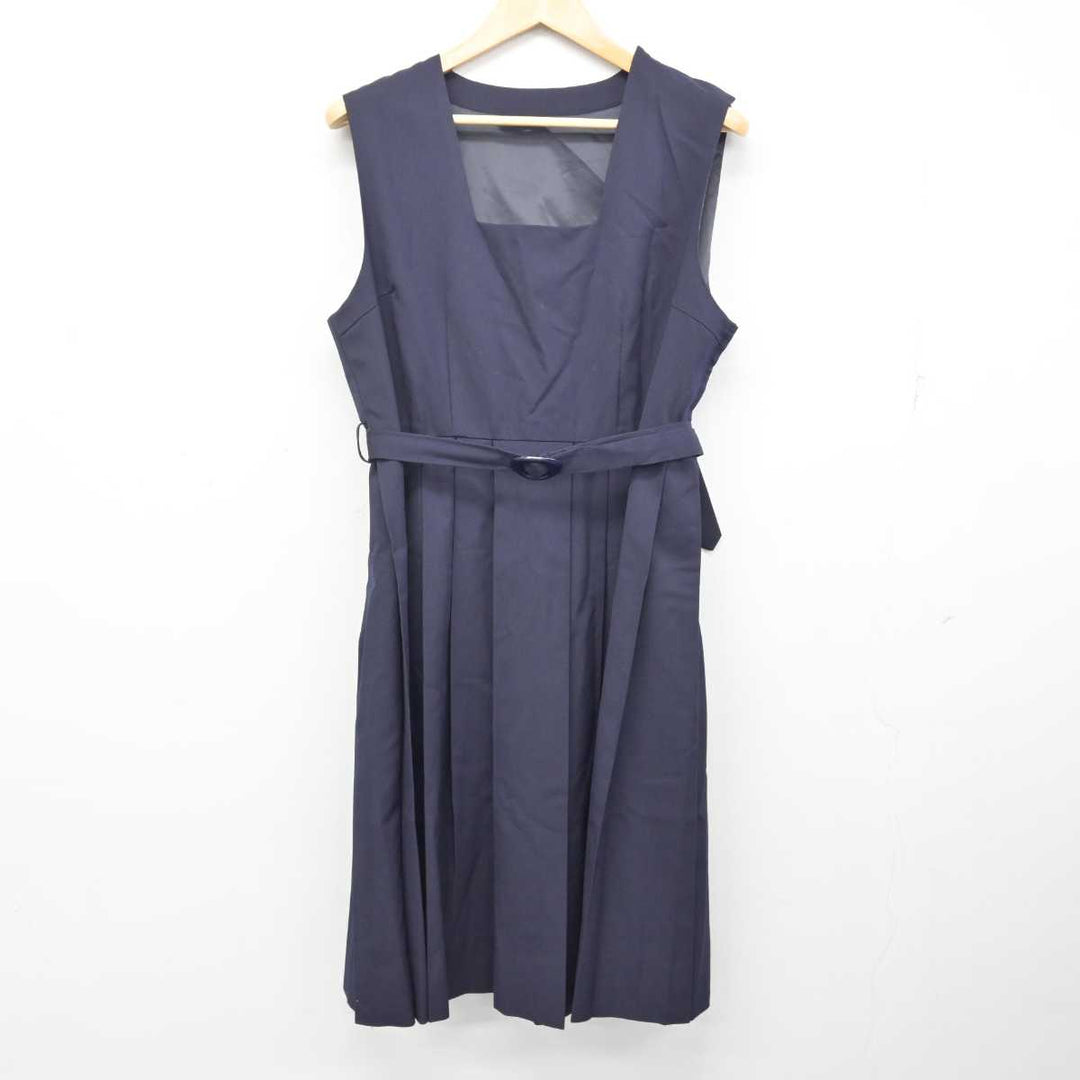 中古制服】福岡県 香椎第2中学校 女子制服 3点（セーラー服