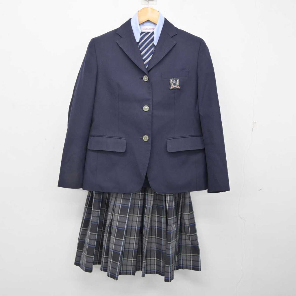 【中古】東京都 東京韓国学校中・高等部 女子制服 4点 (ブレザー・シャツ・スカート) sf073814 | 中古制服通販パレイド