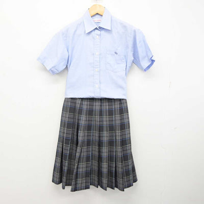 【中古】東京都 東京韓国学校中・高等部 女子制服 3点 (シャツ・スカート) sf073815