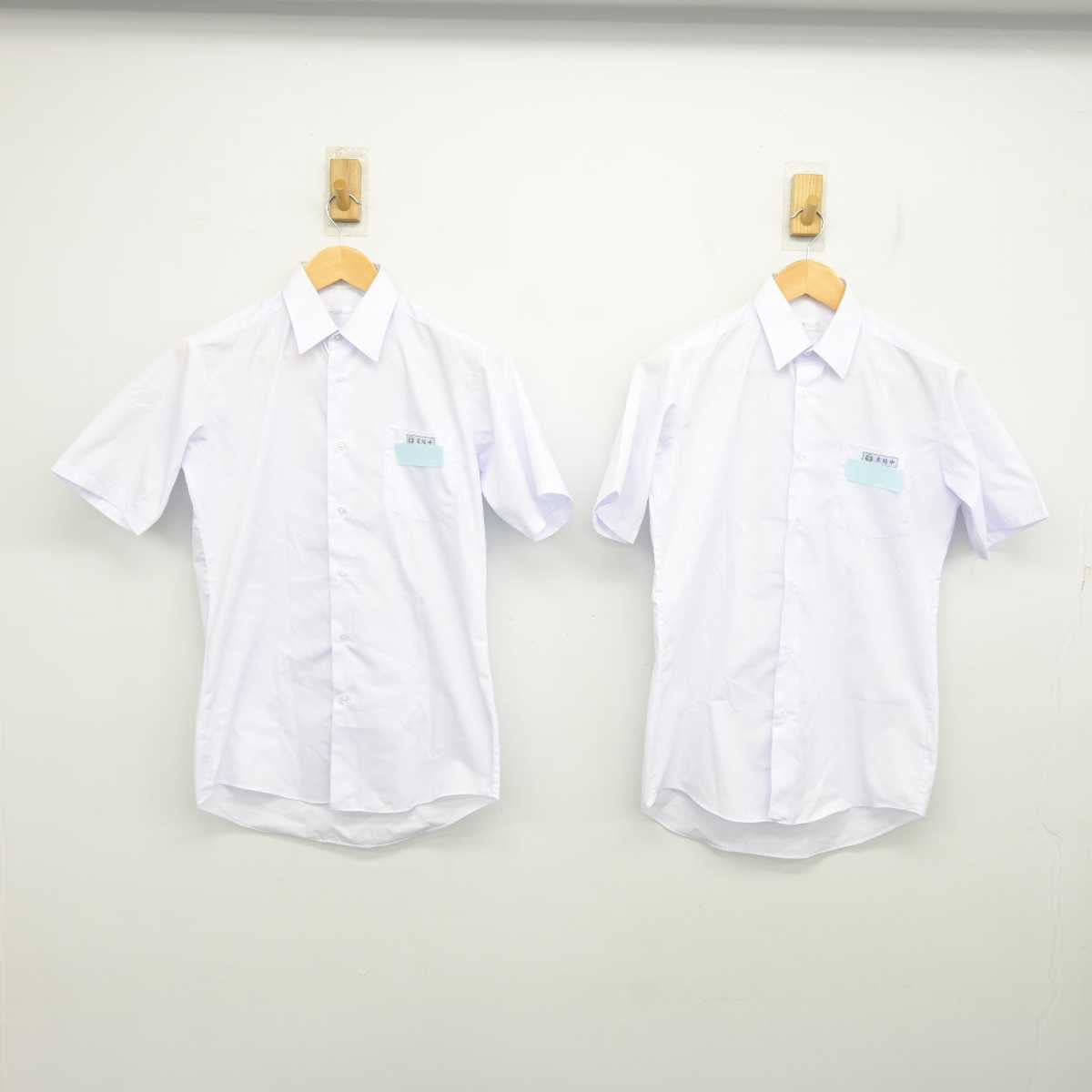 【中古】栃木県 東陽中学校 男子制服 2点 (シャツ) sf073824