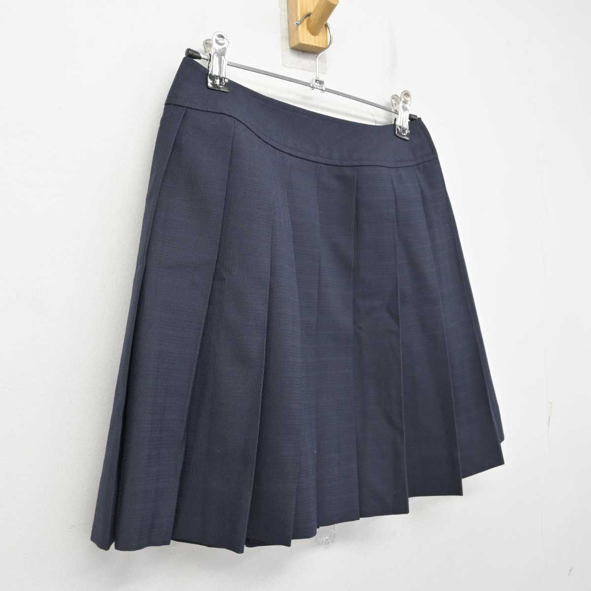 【中古】東京都 東亜学園高等学校 女子制服 3点 (スカート) sf073832