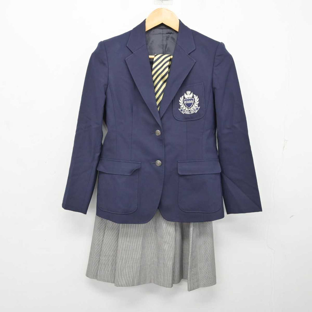 【中古】愛知県 中京大学附属中京高等学校 女子制服 5点 (ブレザー・ニット・スカート) sf073836 | 中古制服通販パレイド