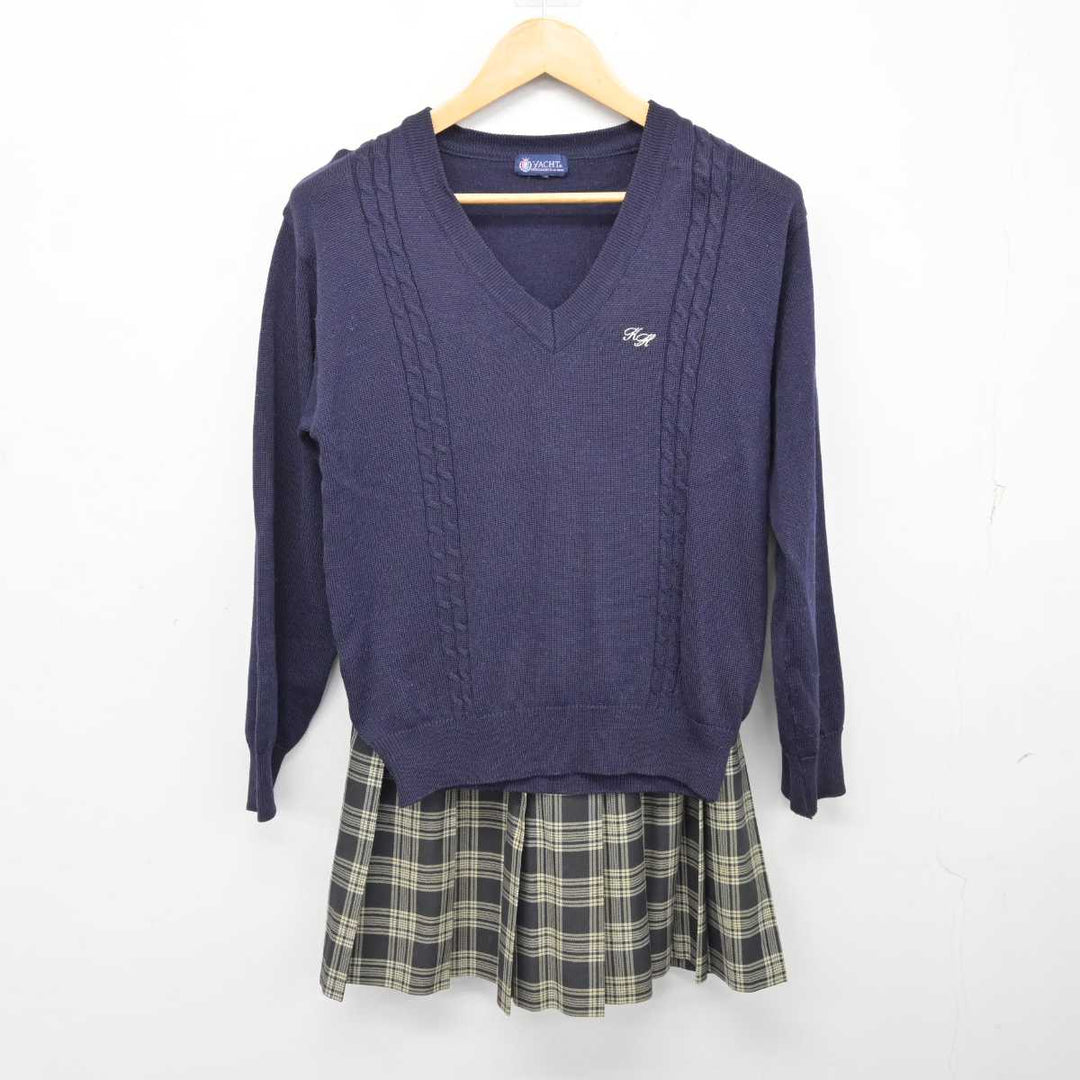 中古】千葉県 木更津東高等学校 女子制服 4点 (ブレザー・ニット・スカート) sf073855 | 中古制服通販パレイド