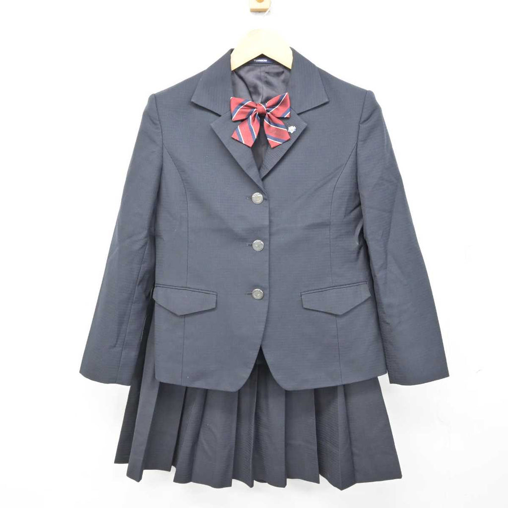 【中古】福岡県 福岡大学附属大濠高等学校 女子制服 4点 (ブレザー・スカート) sf073865