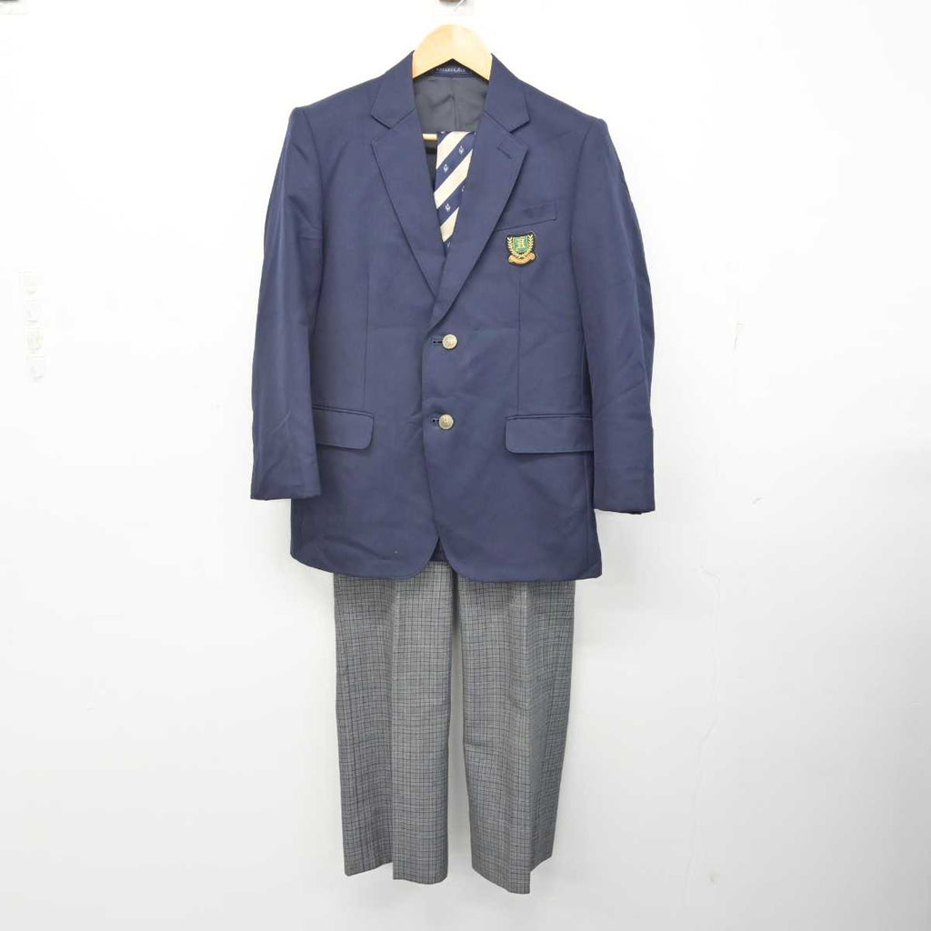 【中古】福岡県 前原東中学校 男子制服 5点 (ブレザー・ズボン・ズボン) sf073913 | 中古制服通販パレイド