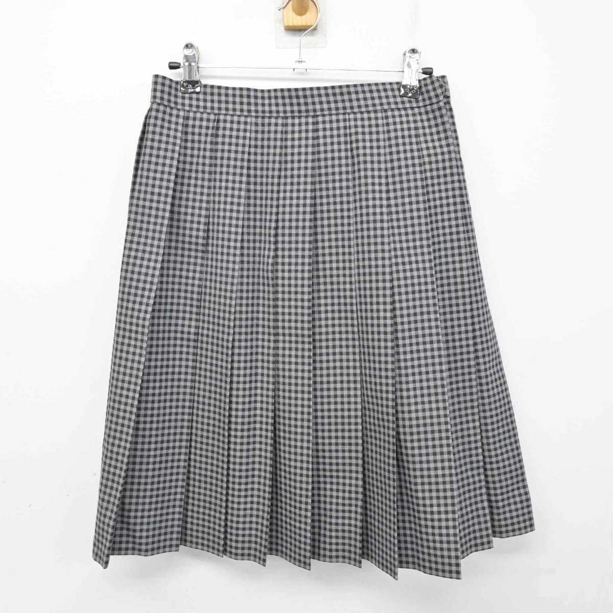 【中古】茨城県 藤代紫水高等学校 女子制服 2点 (ブレザー・スカート) sf073916