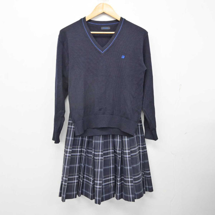 【中古】埼玉県 叡明高等学校 女子制服 3点 (ブレザー・ニット・スカート) sf073950 | 中古制服通販パレイド