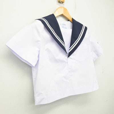 【中古】愛知県 豊田西高等学校 女子制服 1点 (セーラー服) sf073953