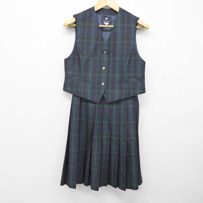 【中古】神奈川県 桐光学園高等学校 女子制服 4点 (ブレザー・ベスト・スカート) sf073992