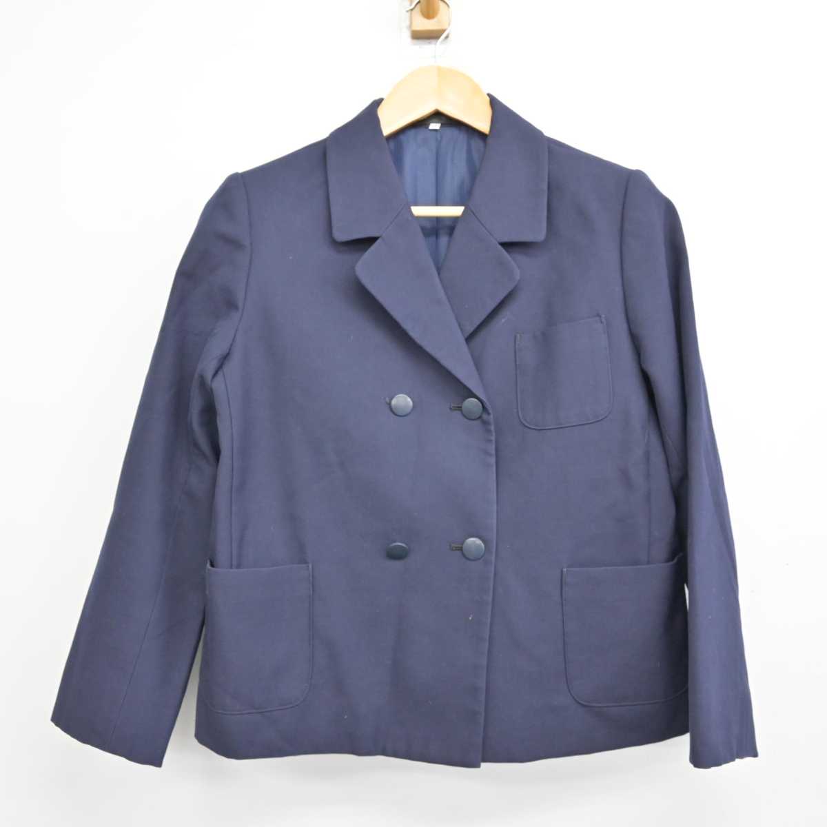 【中古】宮崎県 赤江中学校 女子制服 2点 (ブレザー・スカート) sf074000