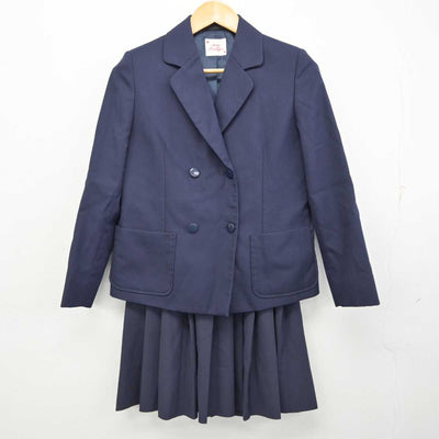 【中古】神奈川県 江陽中学校 女子制服 2点 (ブレザー・スカート) sf074003