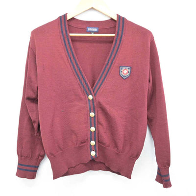 【中古】岡山県 就実中学校 女子制服 2点 (ニット・ニット) sf074022