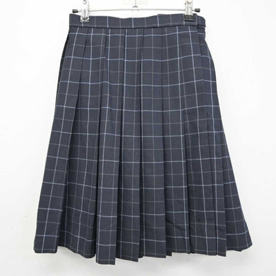 【中古】大阪府 枚方津田高等学校 女子制服 3点 (ニットベスト・シャツ・スカート) sf074031