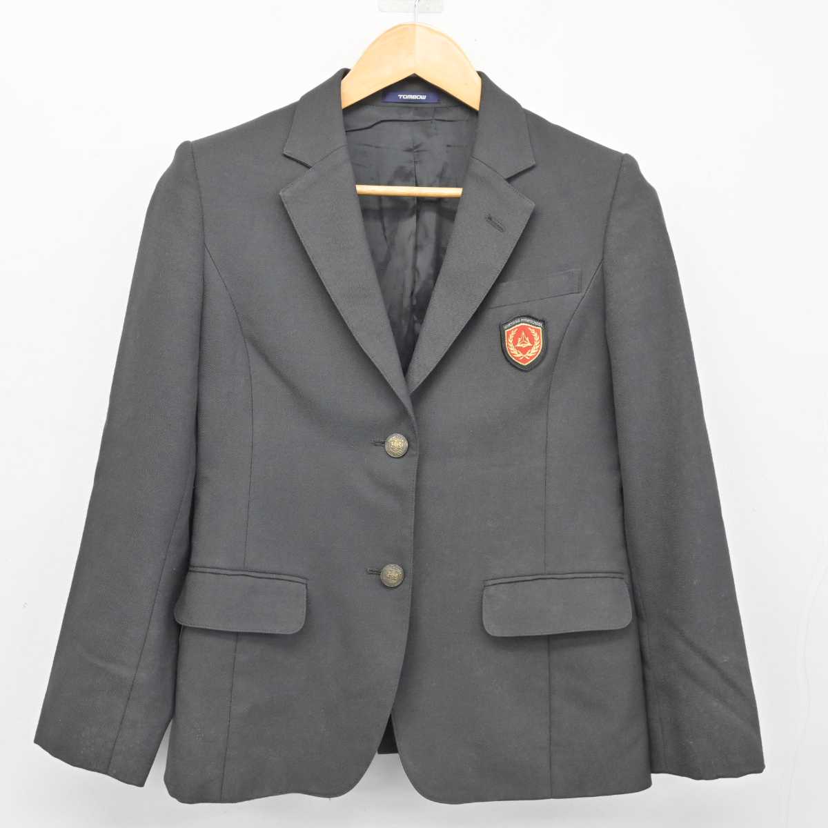 【中古】京都府 峰山高等学校 女子制服 3点 (ブレザー・スカート) sf074070