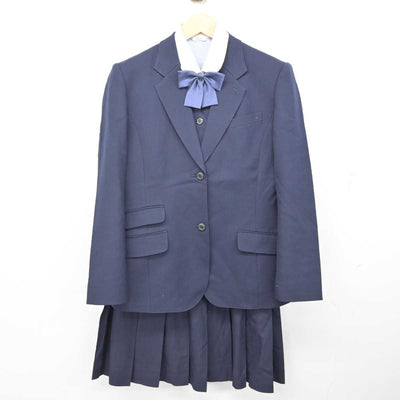 【中古】埼玉県 芸術総合高等学校 女子制服 5点 (ブレザー・ベスト・シャツ・スカート) sf074081