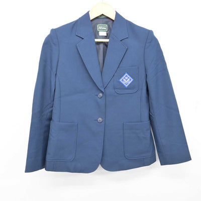 【中古】京都府 八条中学校 女子制服 2点 (ブレザー・スカート) sf074086