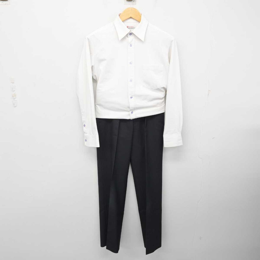 中古】京都府 京都先端科学大学附属中学校高等学校 男子制服 4点