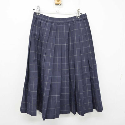 【中古】広島県 西条農業高等学校 女子制服 2点 (ブレザー・スカート) sf074099