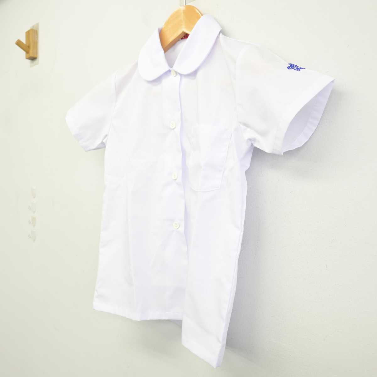 【中古】東京都 明正小学校 女子制服 2点 (シャツ) sf074145