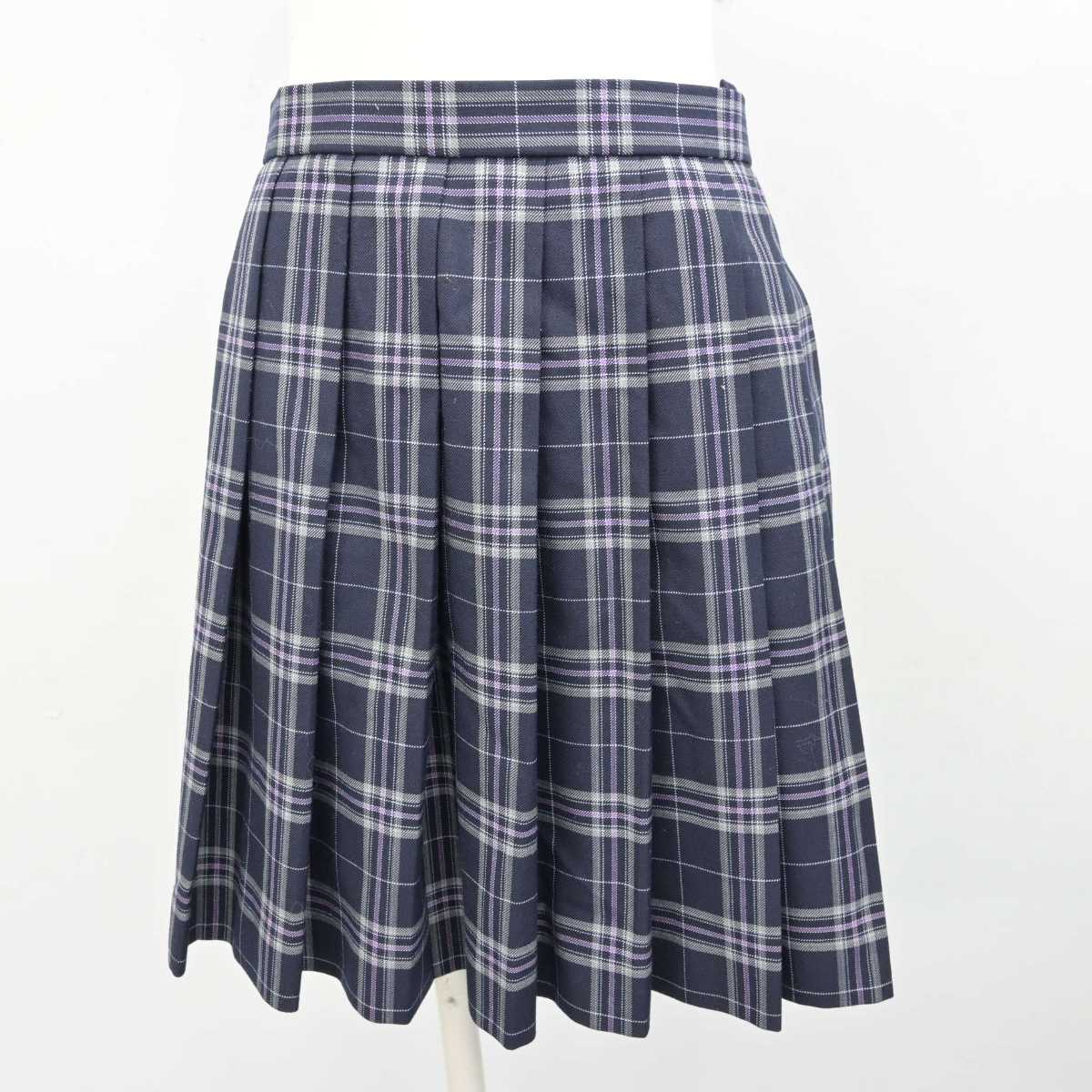 【中古】 N高等学校 女子制服 4点 (ブレザー・スカート) sf074158