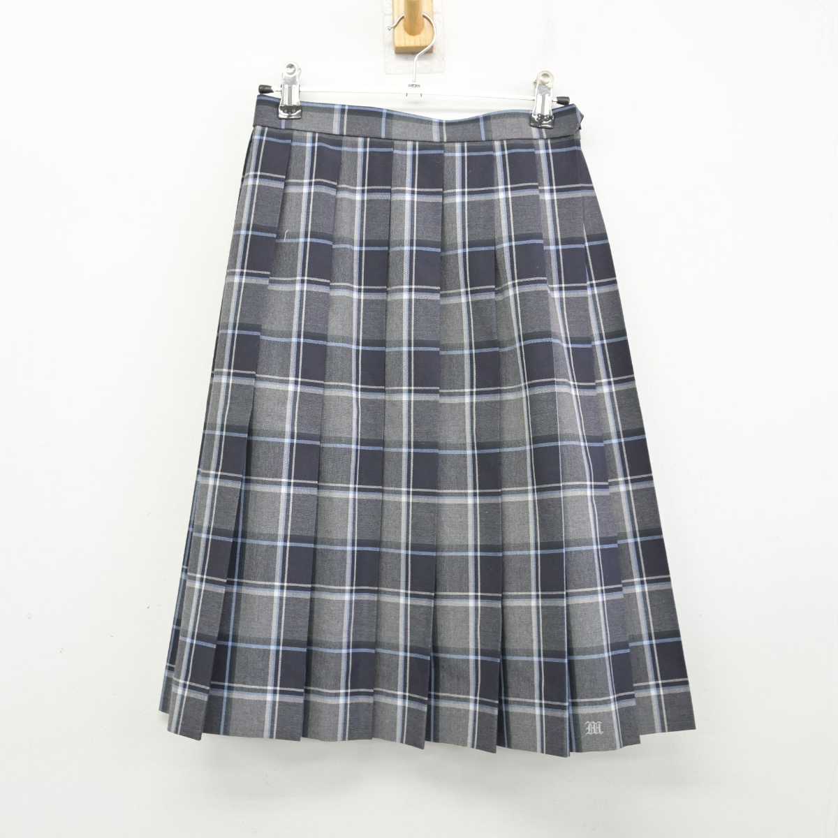 【中古】三重県 松阪商業高等学校 女子制服 2点 (シャツ・スカート) sf074166